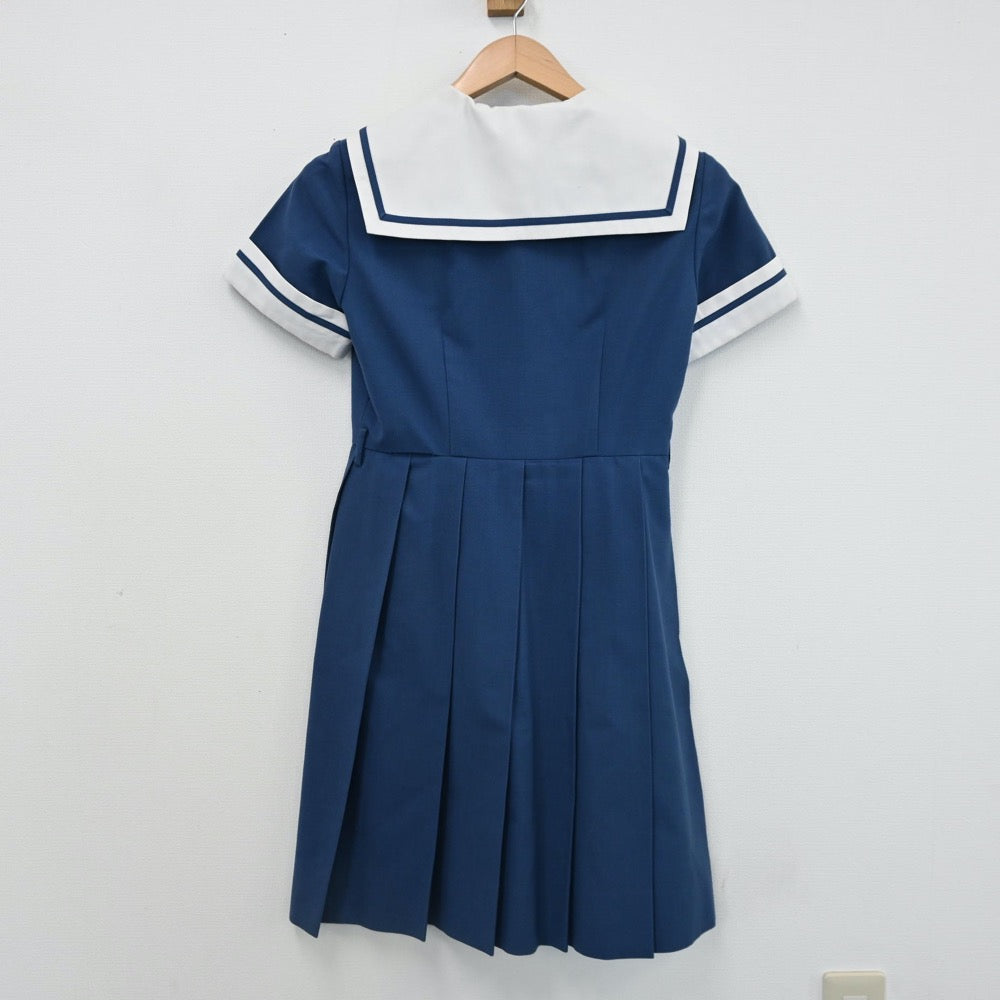 【中古】熊本県 熊本学園大学付属高等学校 女子制服 2点（ワンピース）sf008633