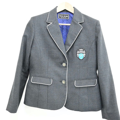 【中古】大阪府 ルネサンス大阪高等学校 女子制服 4点（ブレザー・スカート）sf008659