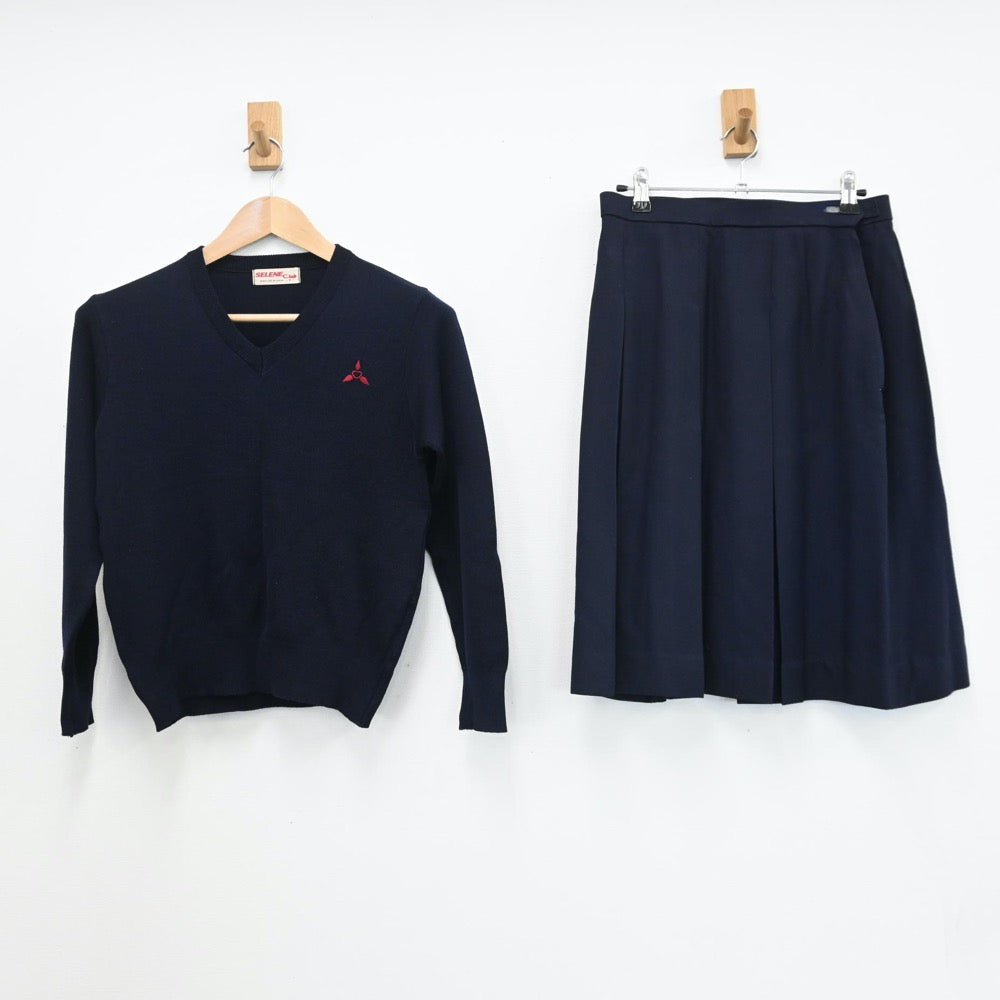 中古制服】青森県 青森県立青森西高校 女子制服 4点（ブレザー