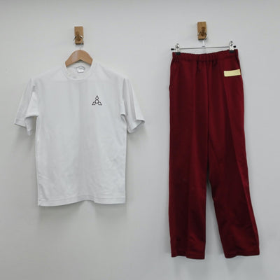 【中古】青森県 青森県立青森西高校 女子制服 3点（体操服 上・ジャージ 上・ジャージ 下）sf008692