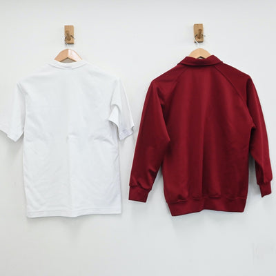 【中古】青森県 青森県立青森西高校 女子制服 2点（体操服 上・ジャージ 上）sf008703