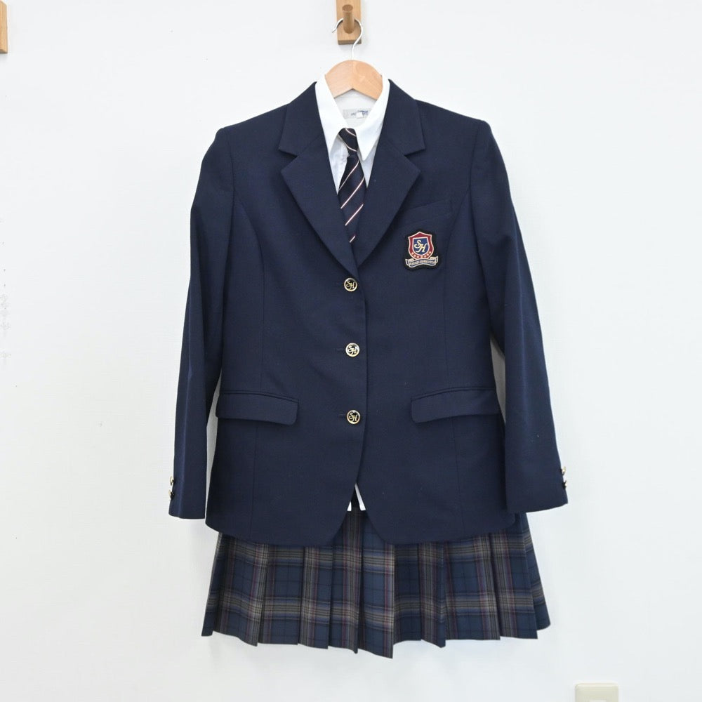 中古制服】北海道 札幌北斗高等学校 女子制服 5点（ブレザー・シャツ・スカート）sf008707【リサイクル学生服】 | 中古制服通販パレイド