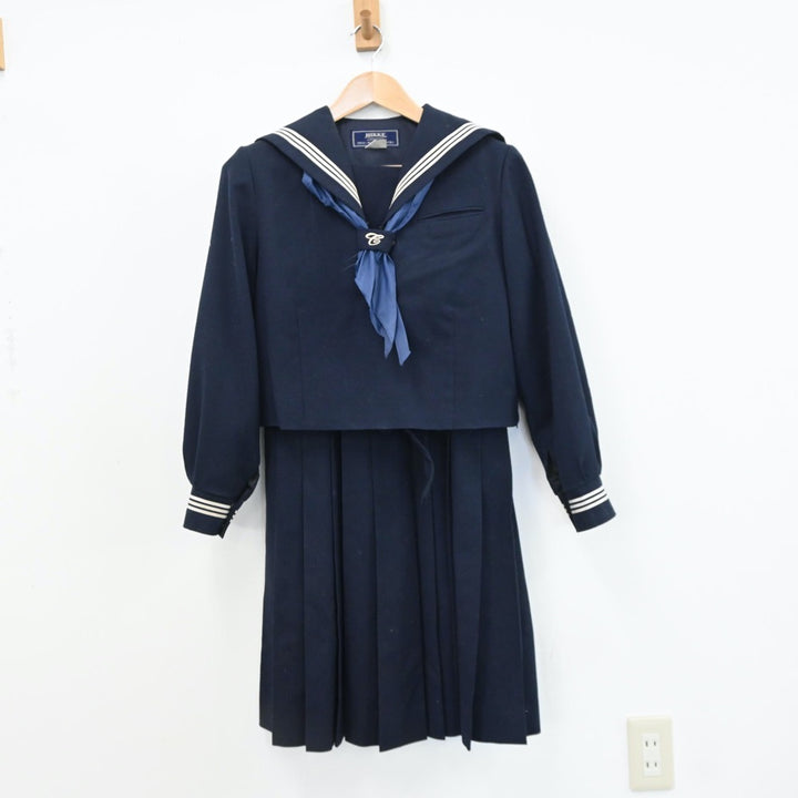 【中古制服】埼玉県 越谷市立中央中学校 女子制服 2点（セーラー服・ジャンパースカート）sf008709【リサイクル学生服】 | 中古制服通販パレイド