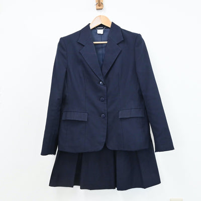 【中古】埼玉県 坂戸西高等学校 女子制服 3点（ブレザー・ベスト・スカート）sf008716