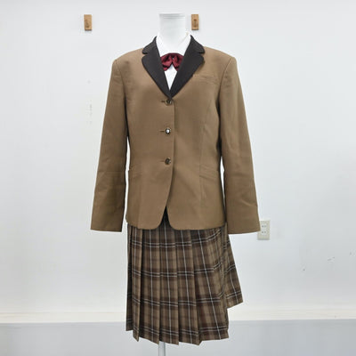 【中古】静岡県 不二聖心女子学院高等学校 女子制服 5点（ブレザー・シャツ・スカート）sf008717