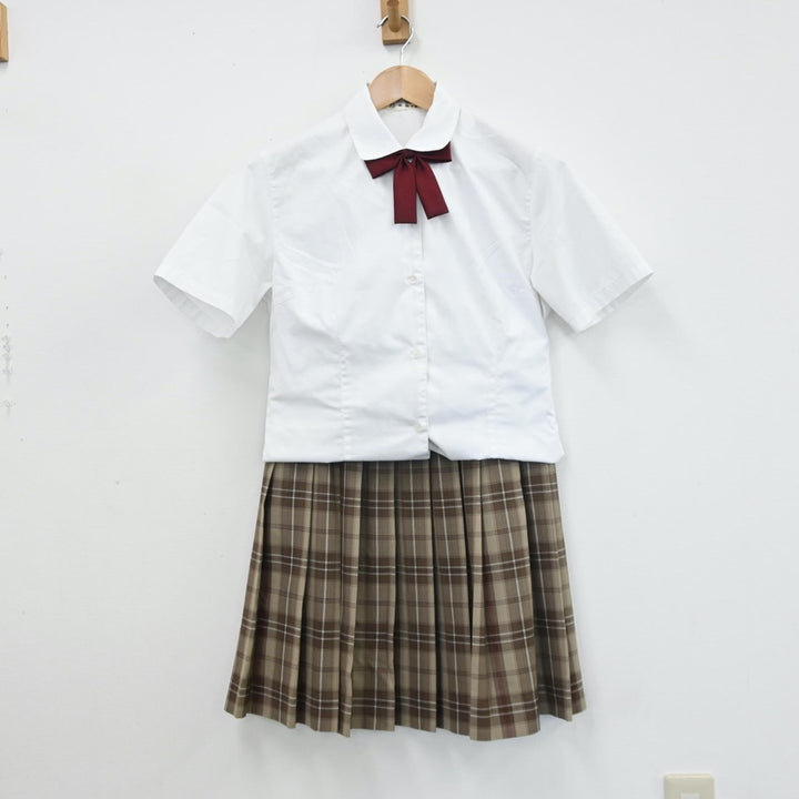 【中古制服】静岡県 不二聖心女子学院高等学校 女子制服 4点（シャツ・スカート・ベスト）sf008724【リサイクル学生服】 | 中古制服通販パレイド