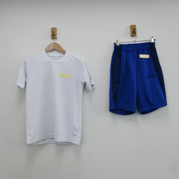 私立高校体操服 中古制服】大阪府 大阪府立旭高等学校 女子制服 2点（体操服 上