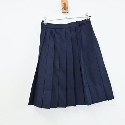 【中古】京都府 京都共栄学園中学校 女子制服 3点（セーラー服・スカート）sf008742