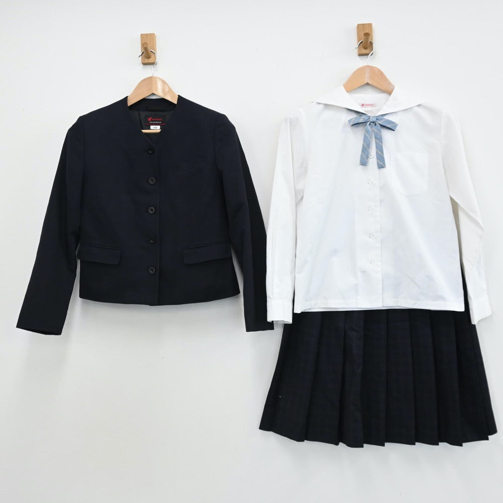 中古制服】佐賀県 佐賀県立香楠中学校 女子制服 5点（ブレザー・ベスト・シャツ・スカート）sf008743【リサイクル学生服】 | 中古制服通販パレイド