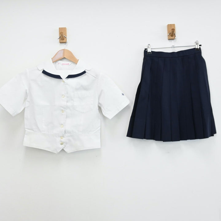 中古制服】京都府 京都共栄学園中学校 女子制服 3点(セーラー服 中古制服】京都府 京都共栄学園中学校 女子制服 3点(セーラー服