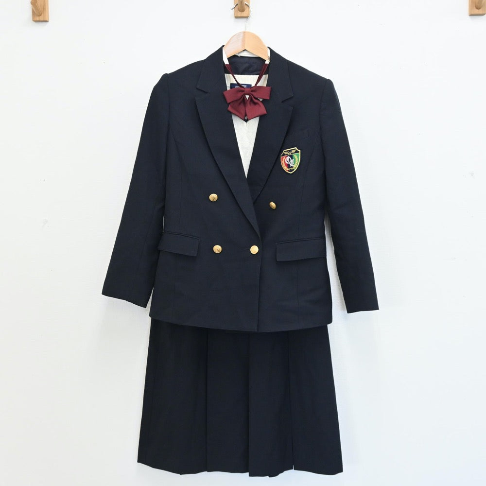 中古制服】埼玉県 埼玉県立大宮商業高等学校 女子制服 5点（ブレザー・ニット・スカート）sf008760【リサイクル学生服】 | 中古制服通販パレイド