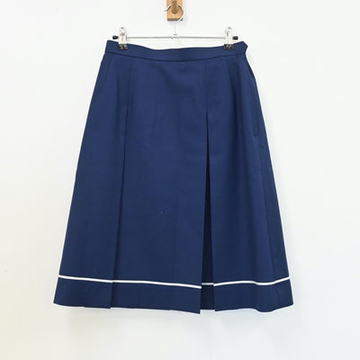 【中古】福岡県 久留米信愛高等学校 女子制服 4点（ブレザー・ニット・スカート）sf008762