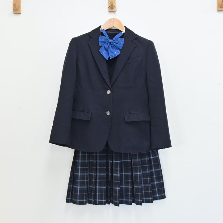 中古制服】東京都 東京都立第一商業高等学校 女子制服 4点（ブレザー・ニット・スカート）sf008767【リサイクル学生服】 | 中古制服通販パレイド