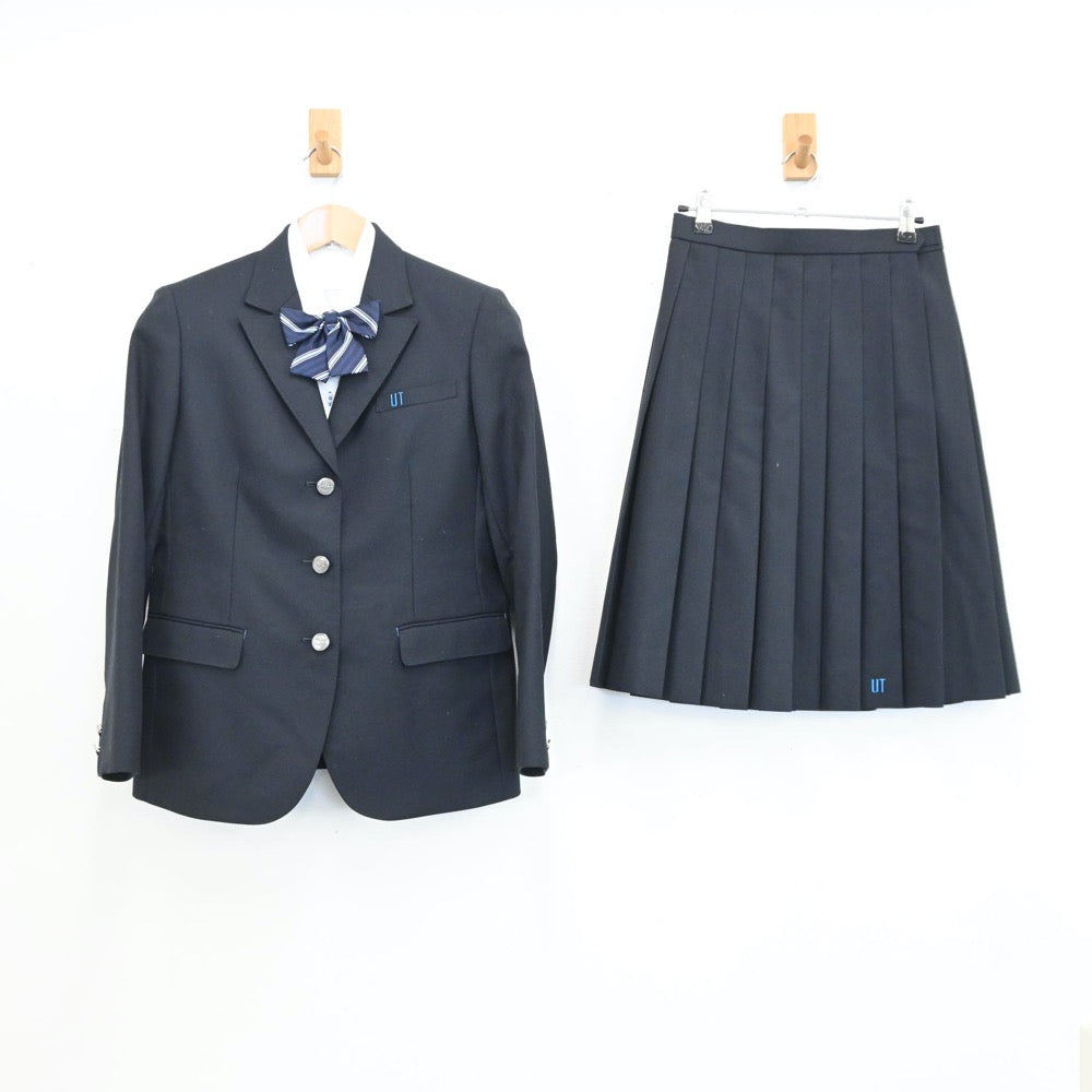 中古制服】大阪府 上宮太子高等学校 女子制服 5点（ブレザー・シャツ