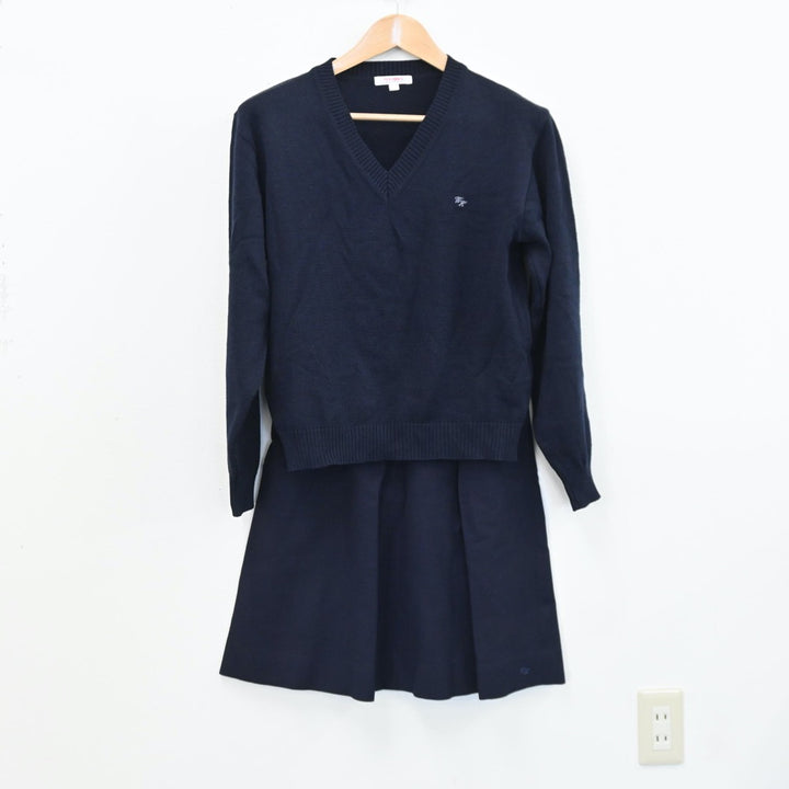 【中古制服】埼玉県 蕨高等学校 女子制服 4点（ブレザー・ニット・スカート）sf008814【リサイクル学生服】 | 中古制服通販パレイド