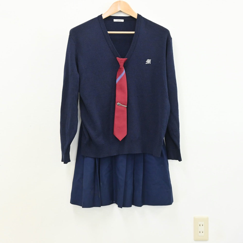 中古制服】岡山県 総社南高等学校（旧モデル） 女子制服 5点（ブレザー・ニット・スカート）sf008831【リサイクル学生服】 | 中古制服通販パレイド