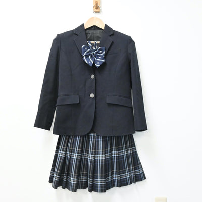 【中古】神奈川県 藤嶺学園鵠沼高等学校 女子制服 4点（ブレザー・スカート）sf008873