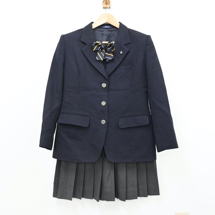 【中古制服】北海道 札幌市立札幌平岸高等学校 女子制服 4点（ブレザー・ベスト・ニット・スカート）sf008898【リサイクル学生服】 | 中古制服 通販パレイド