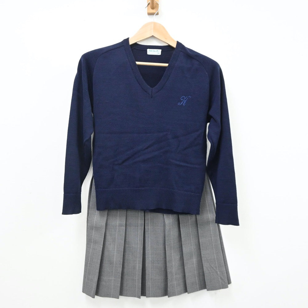 中古制服】大阪府 近畿大学附属高等学校 女子制服 5点（ブレザー・ニット・スカート）sf008901【リサイクル学生服】 | 中古制服通販パレイド