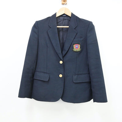 【中古】茨城県 茨城県立牛久栄進高等学校 女子制服 4点（ブレザー・スカート）sf008903