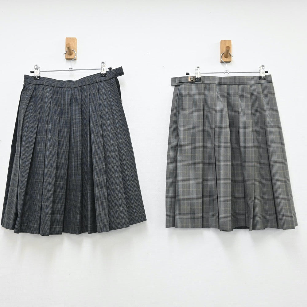 【中古】茨城県 茨城県立牛久栄進高等学校 女子制服 4点（ブレザー・スカート）sf008903