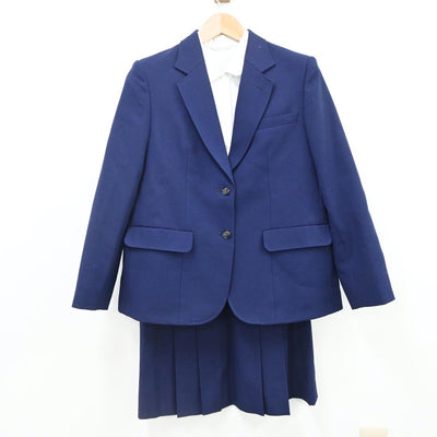 【中古】埼玉県 大宮光陵高等学校 女子制服 5点（ブレザー・シャツ・ニットベスト・スカート）sf008925