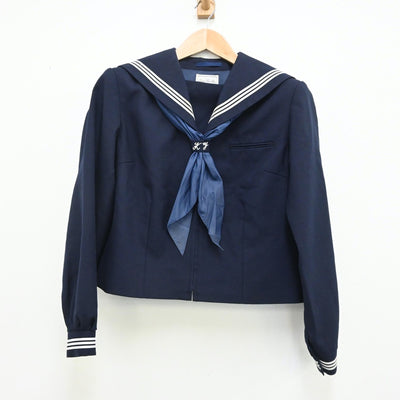 【中古】東京都 神谷中学校 女子制服 5点（セーラー服・ジャンパースカート・スカート）sf008931