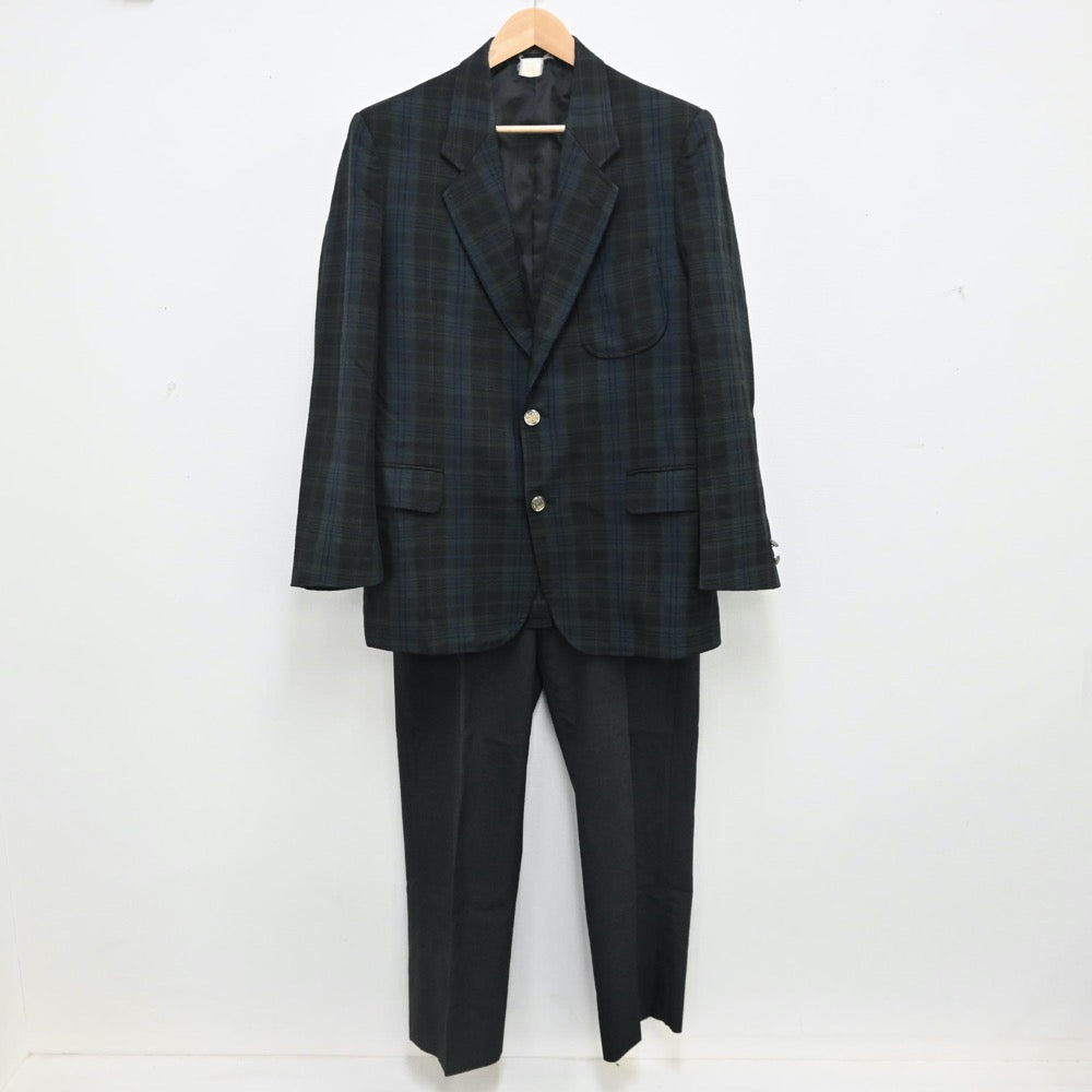中古制服】埼玉県 入間向陽高等学校 男子制服 3点（ブレザー