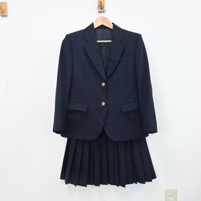 【中古】長野県 高瀬中学校 女子制服 4点（ブレザー・ベスト・ベスト・スカート）sf009029