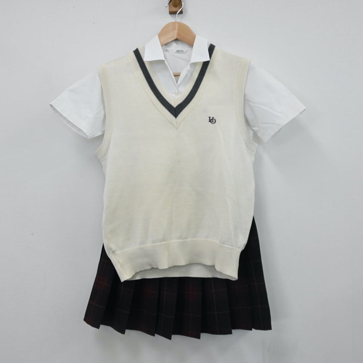 【中古制服】静岡県 静岡県立浜松大平台高等学校 女子制服 5点（ニットベスト・シャツ・スカート）sf009033【リサイクル学生服】 |  中古制服通販パレイド