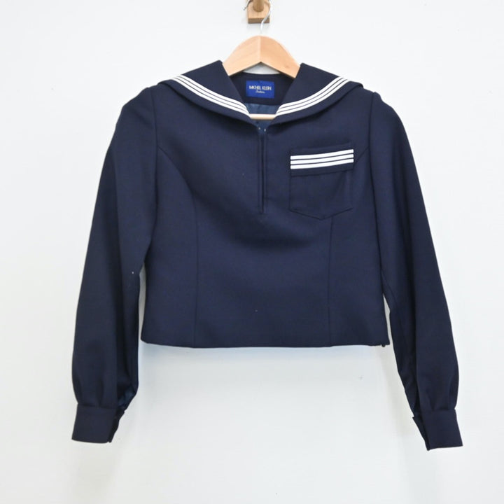 中古制服】北海道 札幌北高等学校 女子制服 2点（セーラー服