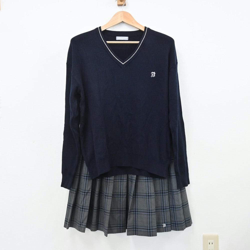 中古制服】埼玉県 武南高等学校 女子制服 4点（ブレザー・ニット・スカート）sf009043【リサイクル学生服】 | 中古制服通販パレイド