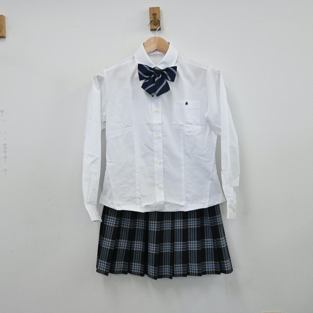 【中古】東京都 修徳高等学校 女子制服 5点（ブレザー・シャツ・スカート）sf009050