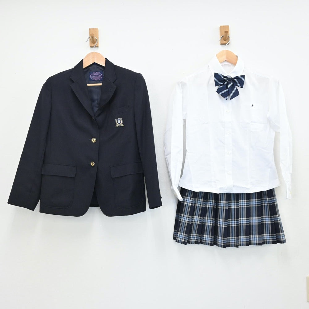 中古制服】東京都 修徳高等学校 女子制服 5点（ブレザー・シャツ