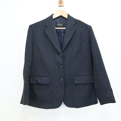 【中古】宮城県 聖ウルスラ学院英智高等学校 女子制服 2点（ブレザー・スカート）sf009052