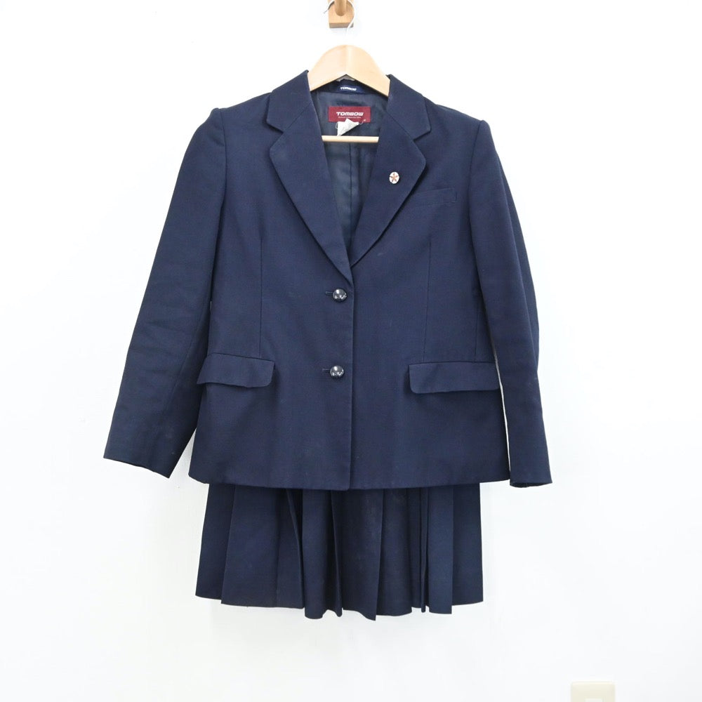 【中古】神奈川県 霧ヶ丘高等学校 女子制服 3点（ブレザー・スカート）sf009133