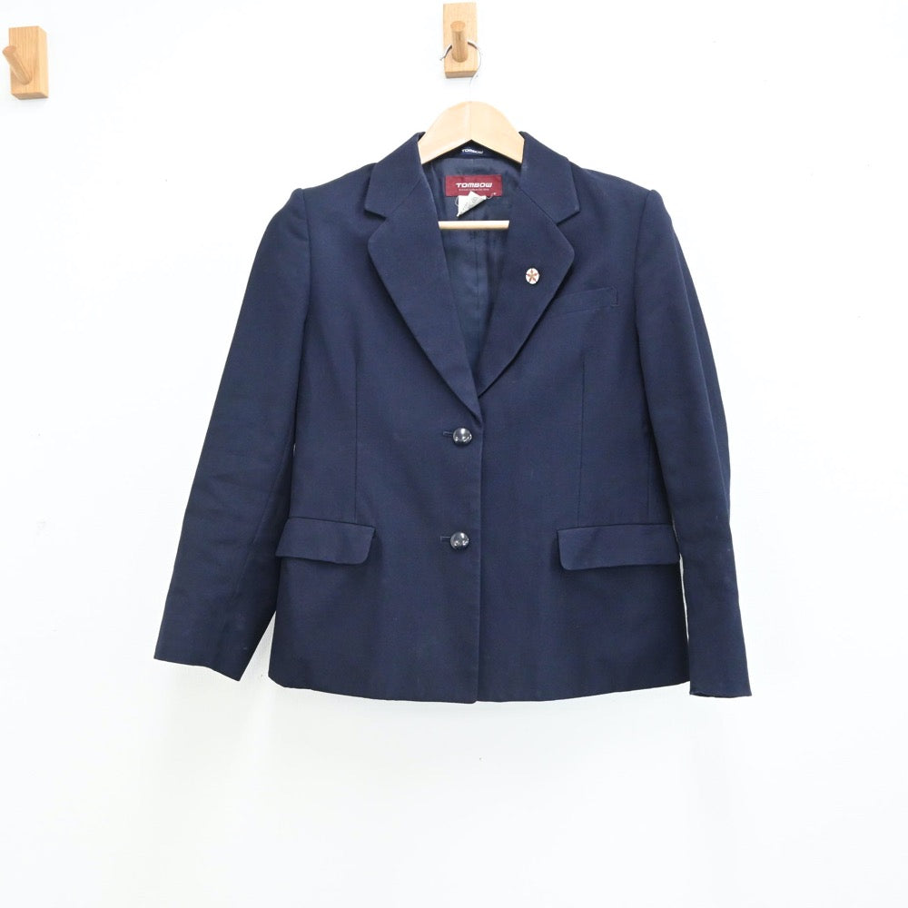 【中古】神奈川県 霧ヶ丘高等学校 女子制服 3点（ブレザー・スカート）sf009133