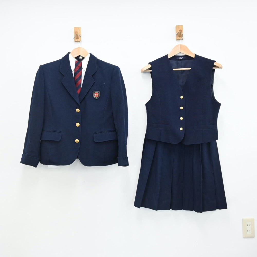中古制服】埼玉県 越谷南高等学校 女子制服 6点（ブレザー