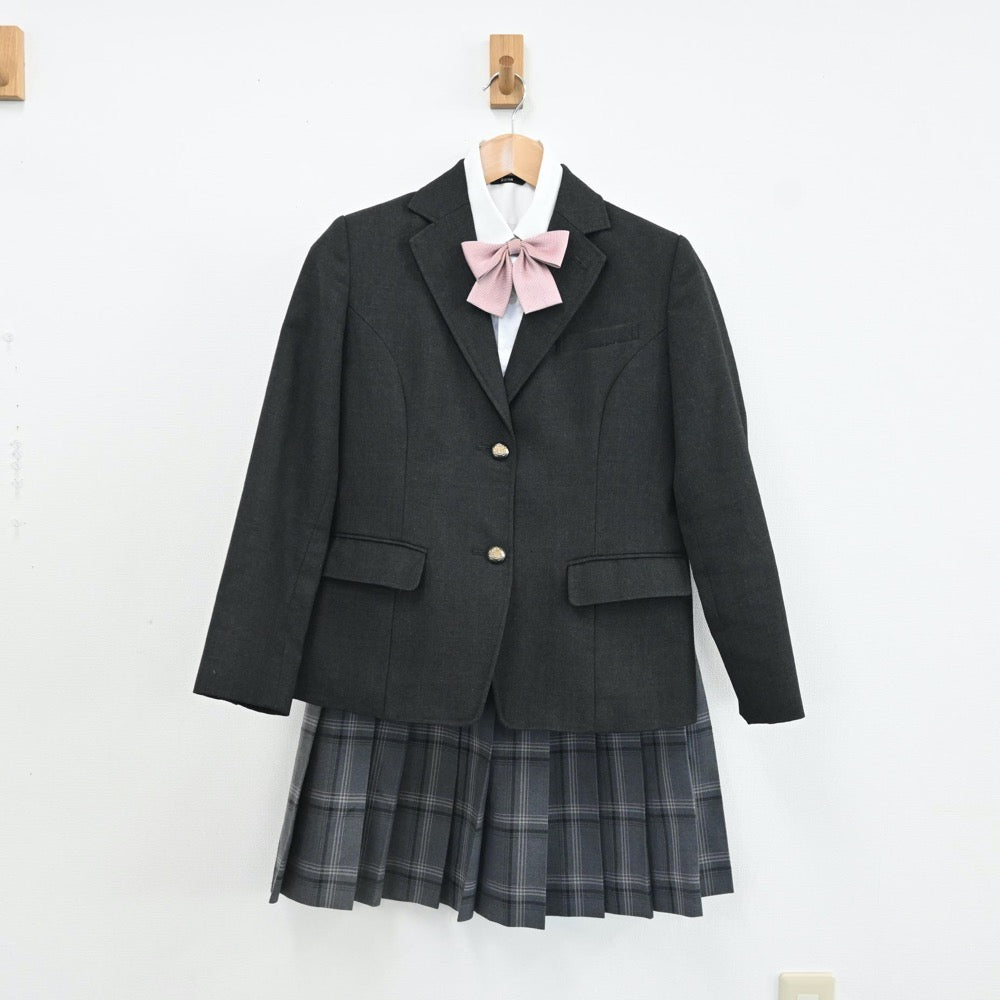 【中古】埼玉県 昌平高等学校 女子制服 4点（ブレザー・シャツ・スカート）sf009149