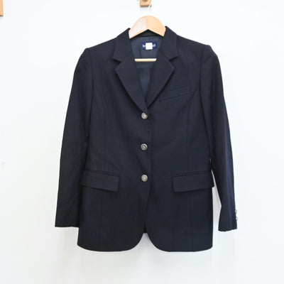 【中古】東京都 駒澤大学高等学校 女子制服 2点（ブレザー・スカート）sf009156