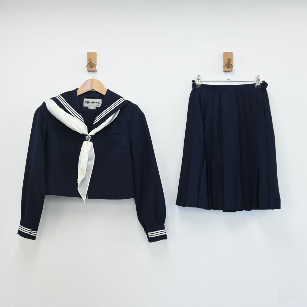 中古制服】埼玉県 川口市立安行中学校 女子制服 2点（セーラー服・スカート）sf009181【リサイクル学生服】 | 中古制服通販パレイド