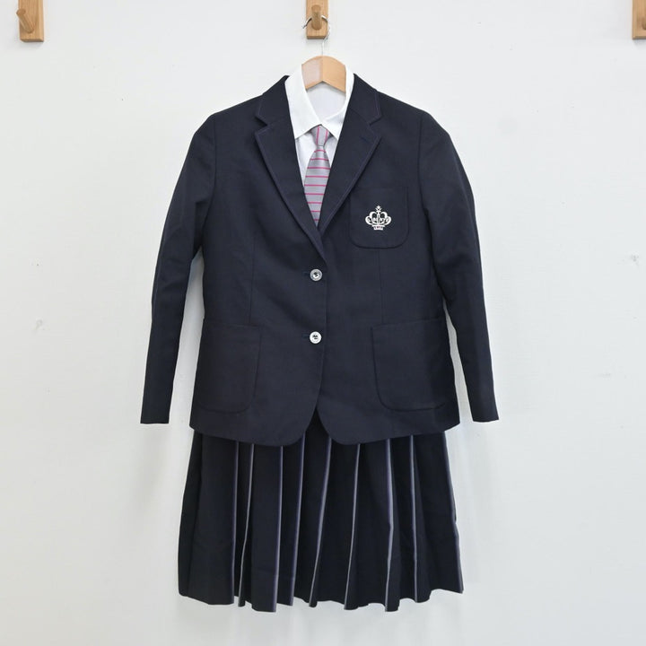 【中古制服】大阪府 香ヶ丘リベルテ高等学校 女子制服 6点（ブレザー・ニット・シャツ・スカート）sf009199【リサイクル学生服】 |  中古制服通販パレイド