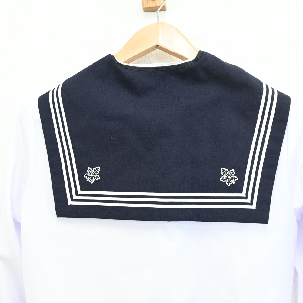 【中古】長野県 長野県長野西高等学校 女子制服 1点（セーラー服）sf009213