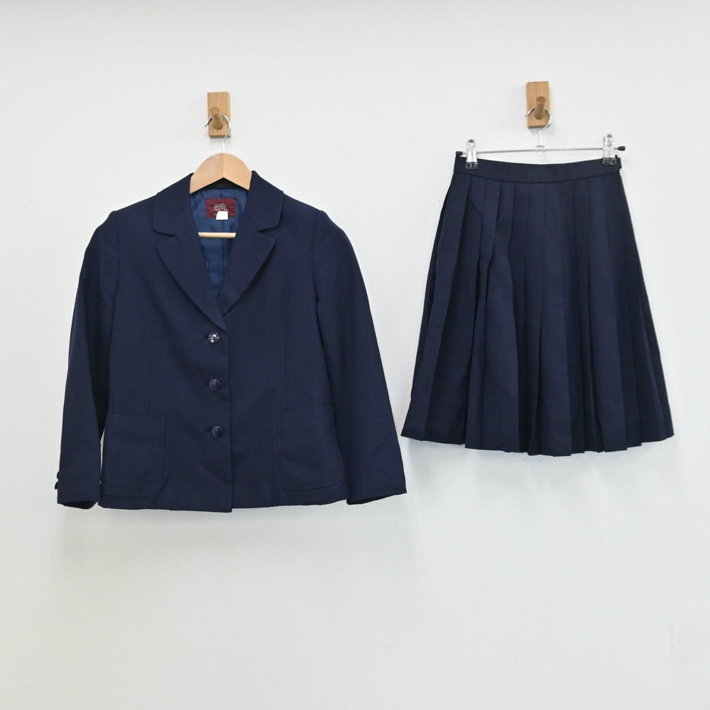 【中古】神奈川県 神奈川県立西湘高等学校 女子制服 3点（ブレザー・スカート）sf009223