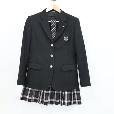 【中古】埼玉県 埼玉平成高等学校 女子制服 5点（ブレザー・スカート）sf009267