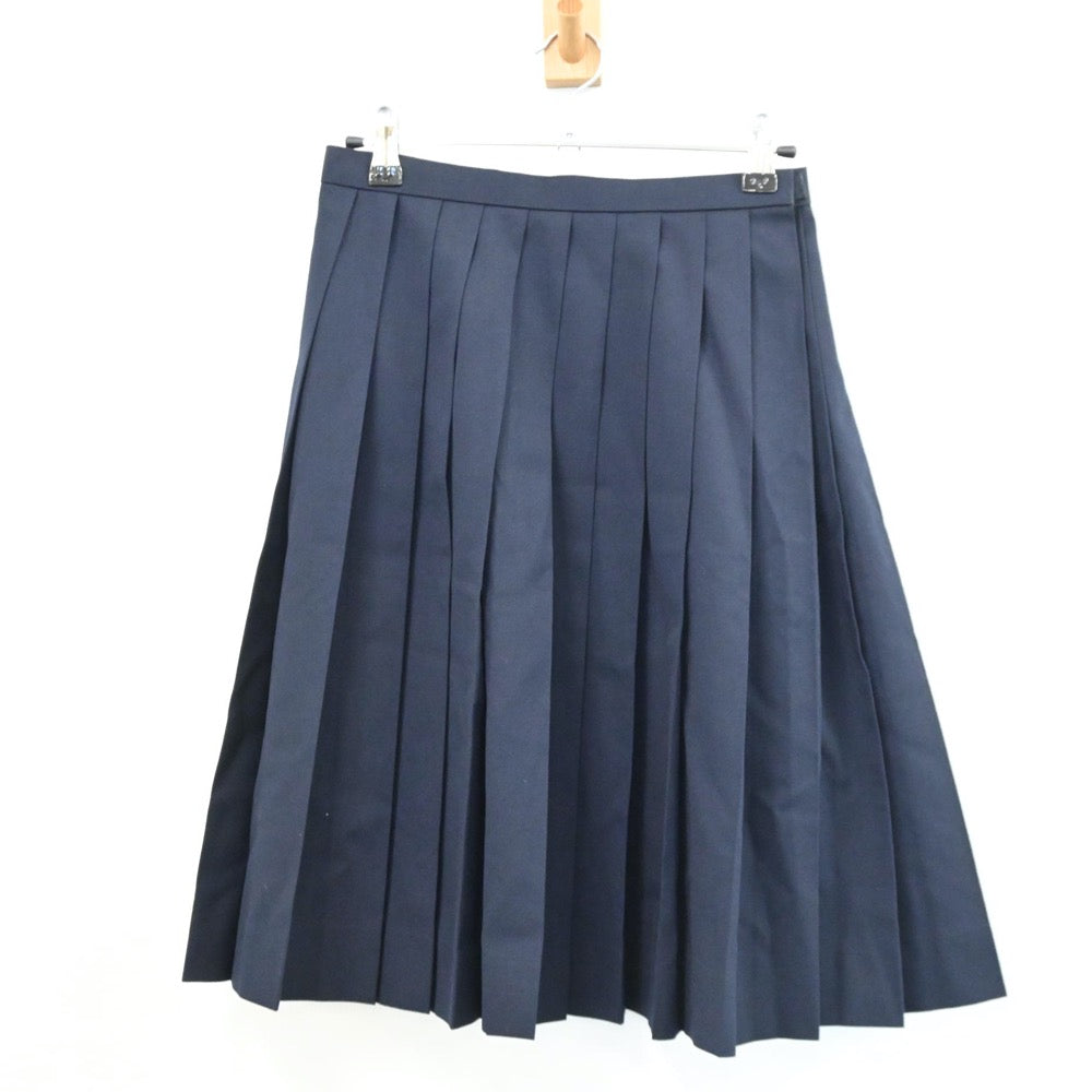 【中古】三重県 小千谷市立小千谷中学校 女子制服 2点（セーラー服・スカート）sf009278