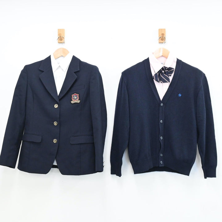 中古制服】北海道 札幌北斗高等学校 女子制服 6点（ブレザー・シャツ