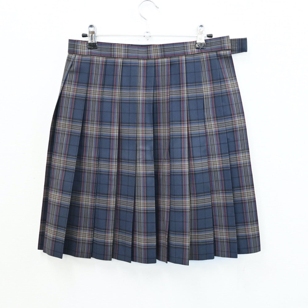 【中古】北海道 札幌北斗高等学校 女子制服 6点（ブレザー・シャツ・ニット・スカート）sf009279