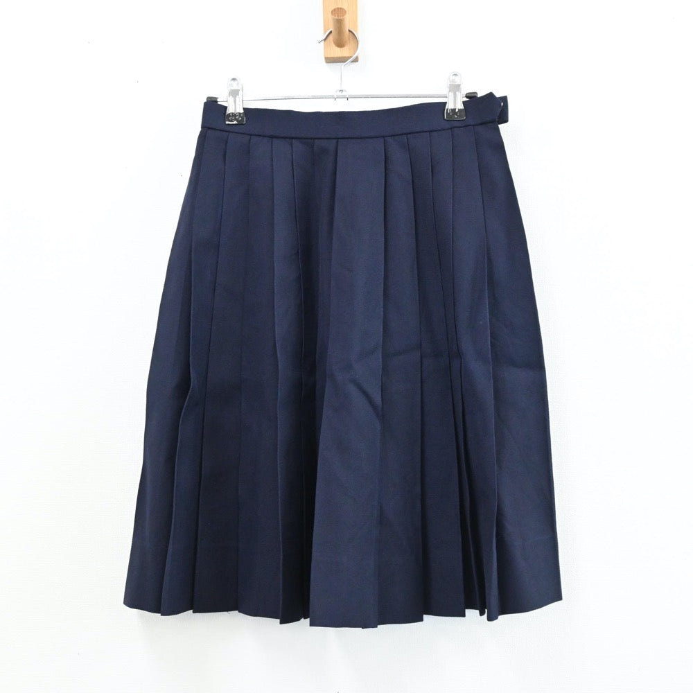 【中古】長崎県 長崎西高等学校 女子制服 3点（セーラー服・スカート）sf009310