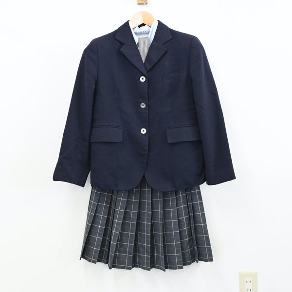 【中古制服】岡山県 岡山県立矢掛高等学校 女子制服 7点（ブレザー・ニット・シャツ・スカート）sf009316【リサイクル学生服】 |  中古制服通販パレイド